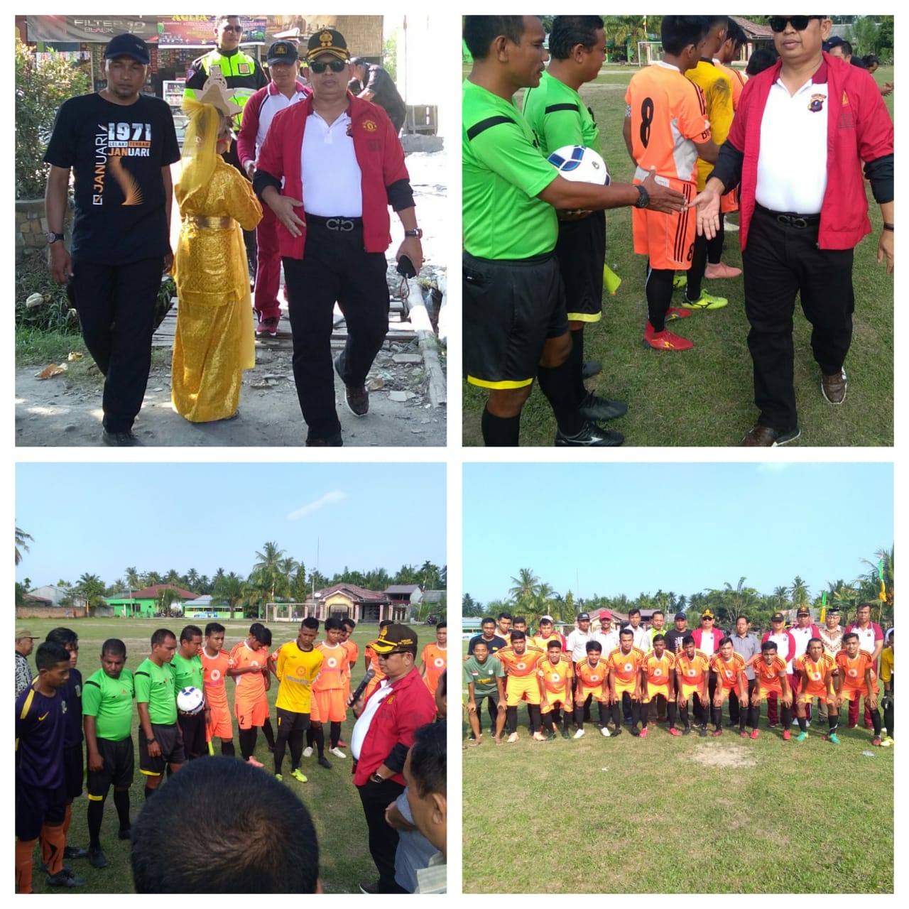 Turnamen Sepak Bola Piala Kapolrestabes Pelabuhan Belawan, Kapolres: Kita tetap Jaga Sportifitas