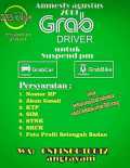 Anto Nyaris tertipu Akun Grab Bodong Anto Nyaris tertipu Akun Grab Bodong