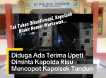 Blokir Nomor Wartawan, Diminta Kapolda Riau Copot Kapolsek Tandun