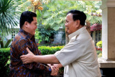 Menhan Prabowo Terima Kunjungan Menteri BUMN Erick Thohir, Bicarakan Dinamika Terkini Hingga Timnas 