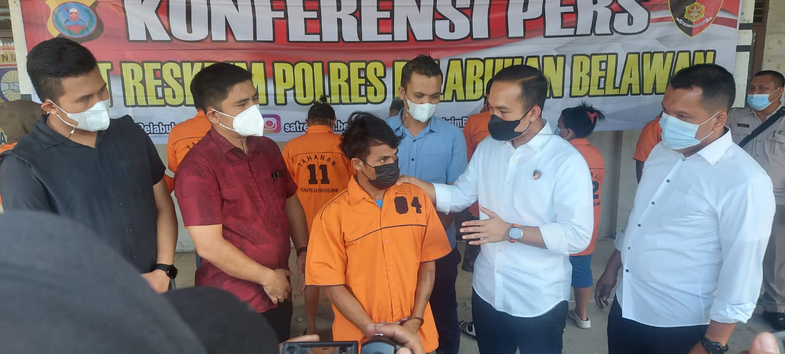 Polres Pelabuhan Belawan Tangkap Pelaku Bajing Viral