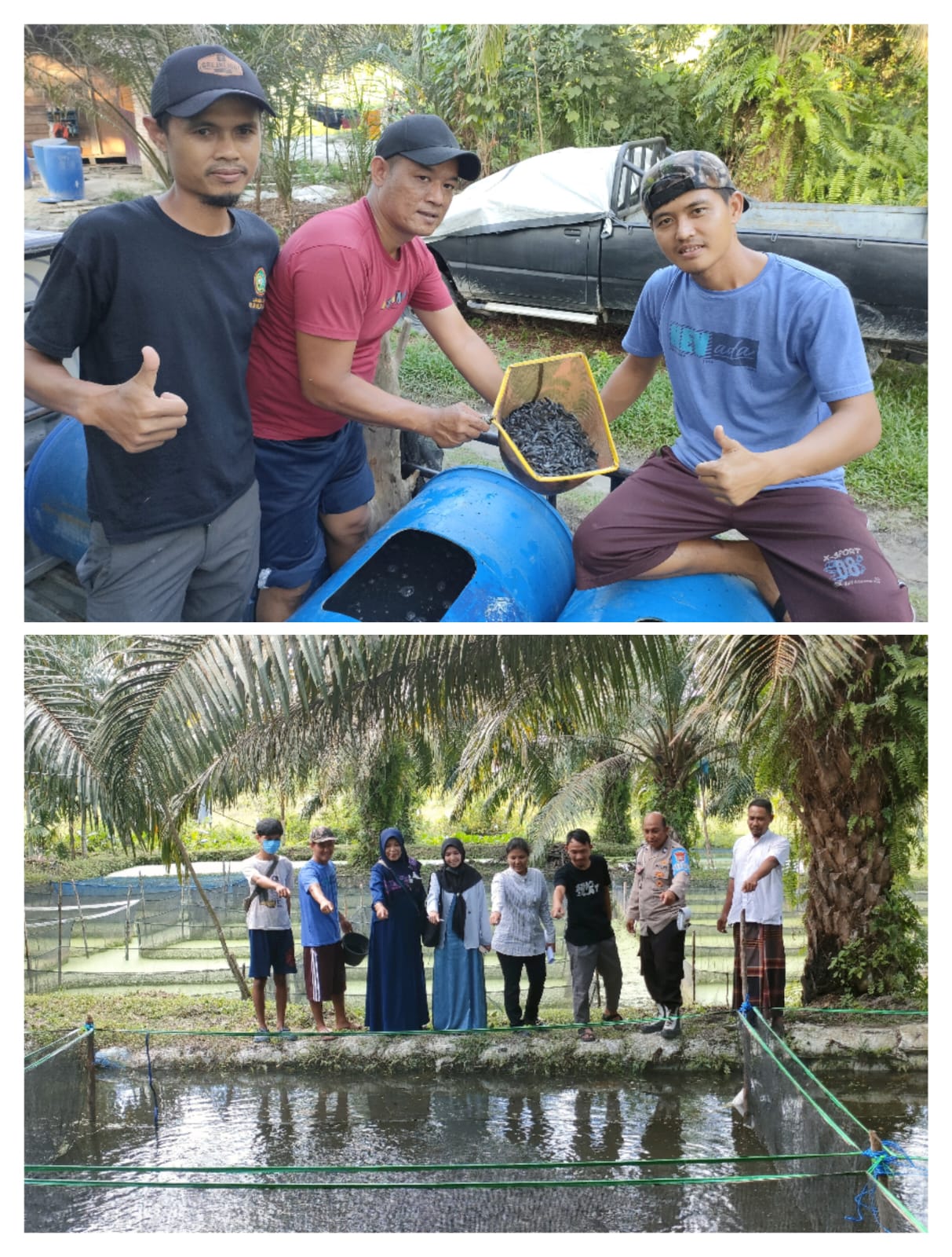 Terima Fasilitasi Bantuan Pendanaan dan Kemitraan Usaha, Pokdakan Mina Jaya Ucap Terimakasih