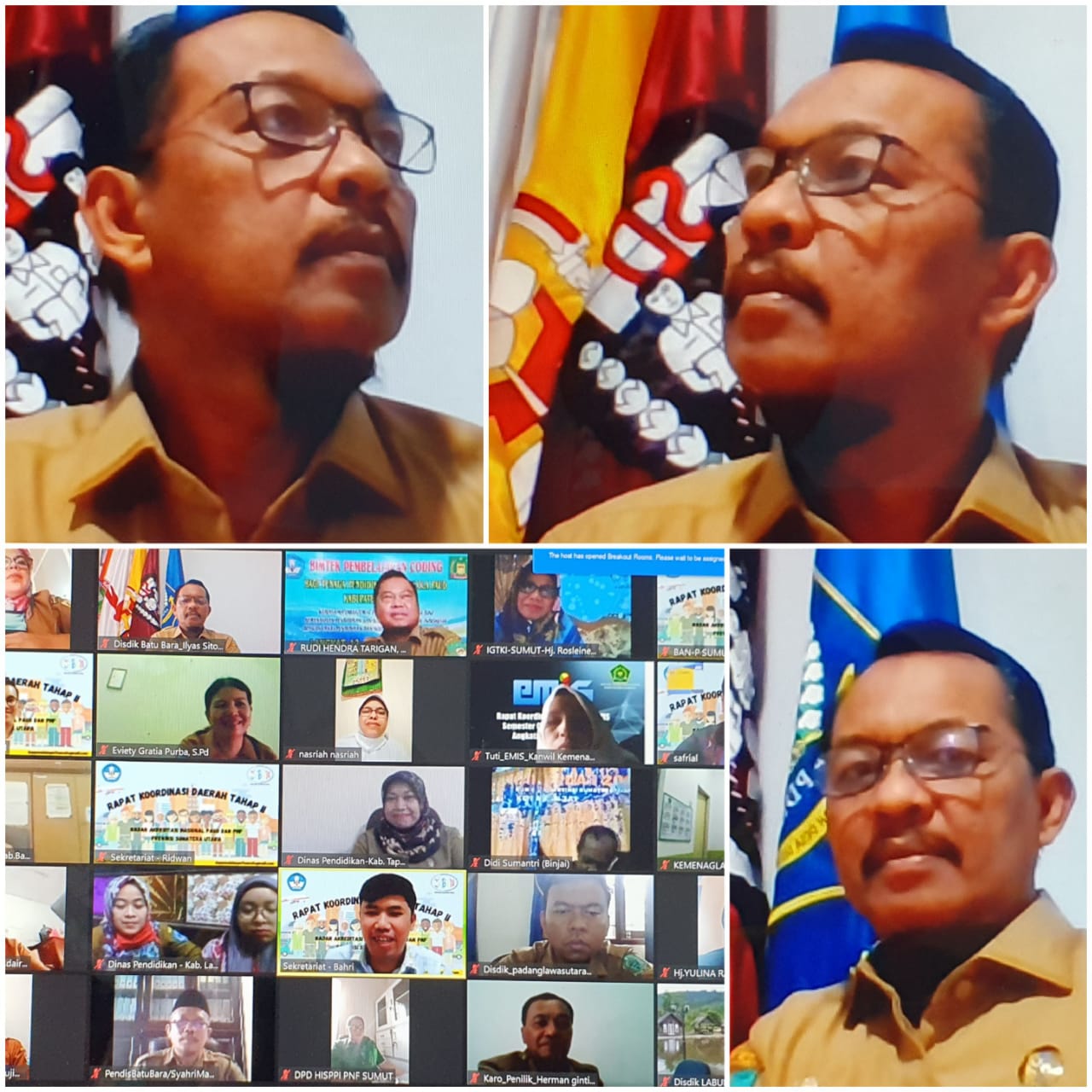 Kadisdik Ilyas Sitorus Perkuat Organisasi Mitra Dalam Membangun Pendidikan Di Batubara