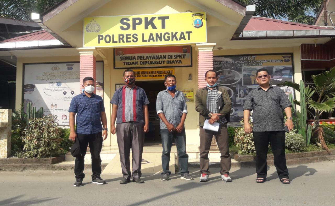 Aktivis Binjai Beinisial YP Resmi Dilaporkan Dipolres Langkat