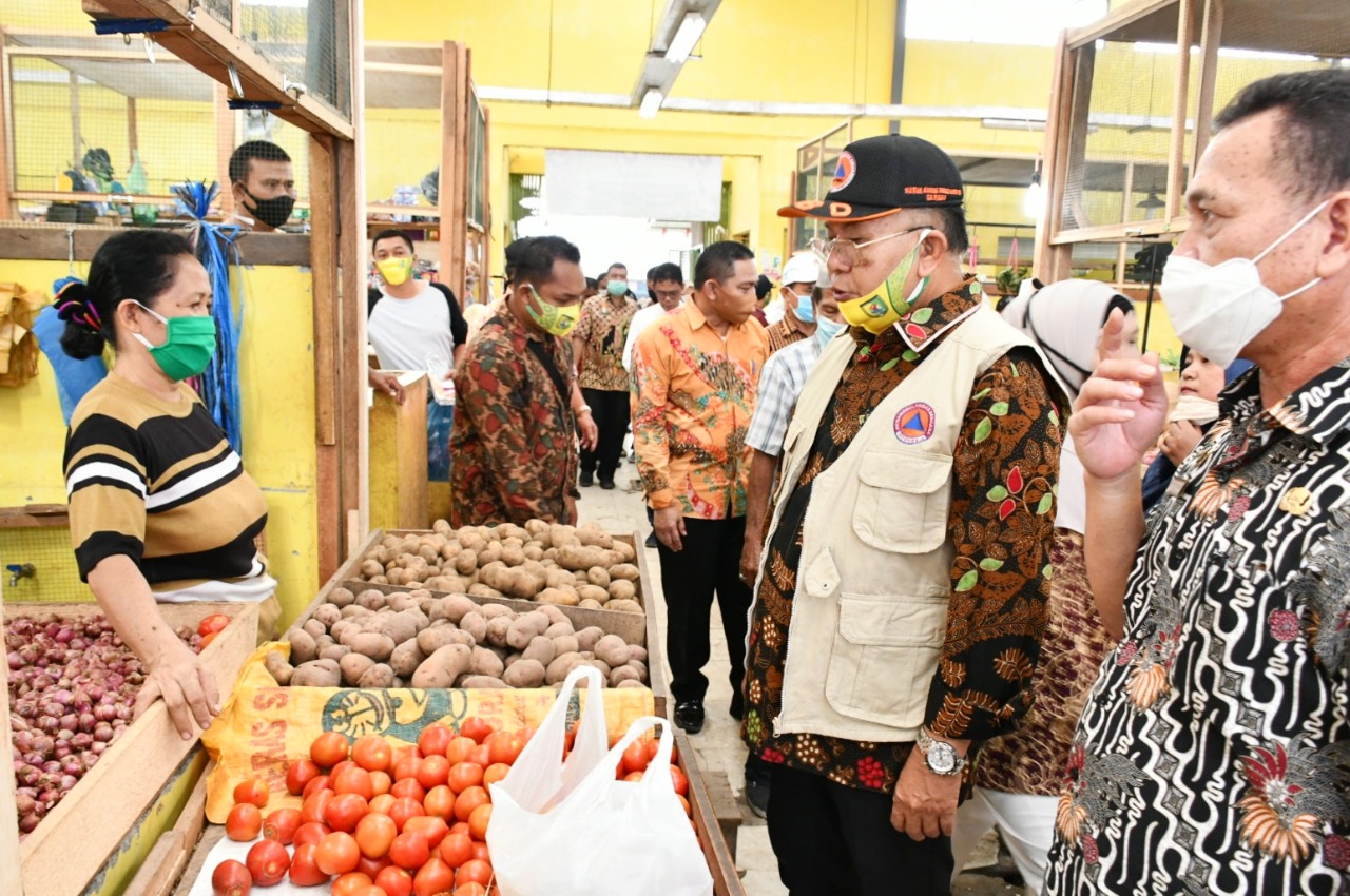 Monitoring  Meningkatkan Infastruktur, Bupati Sergai Bangun Perekonomian Rakyat