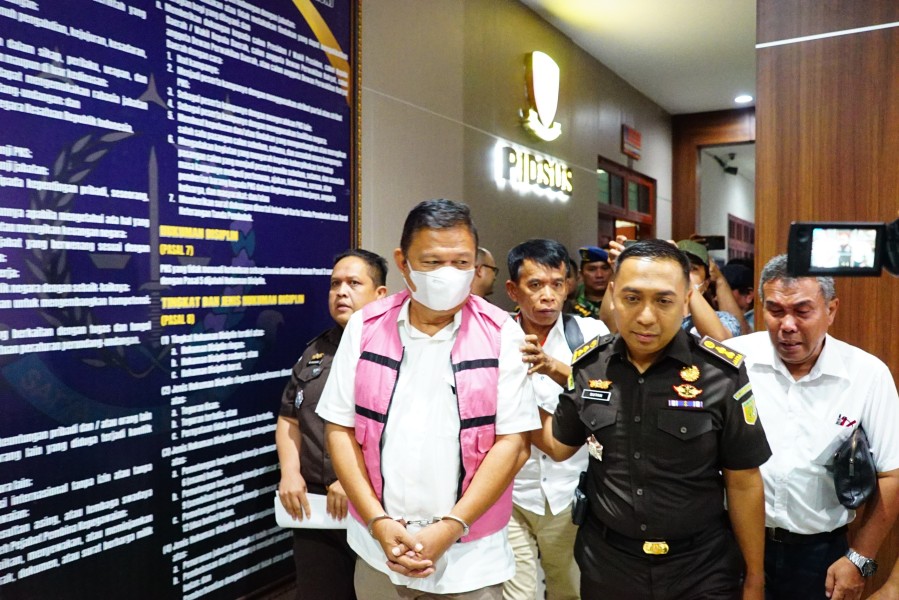 Korupsi Pelepasan Asset PTPN I, Direktur PT. NDP di Tahan Penyidik Kejati Sumut
