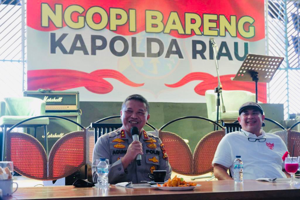 Diskusi Bersama Ketua Asosiasi Dan Pimpinan Redaksi Media,Kapolda Ajak Untuk Jadikan Riau Lebih Baik