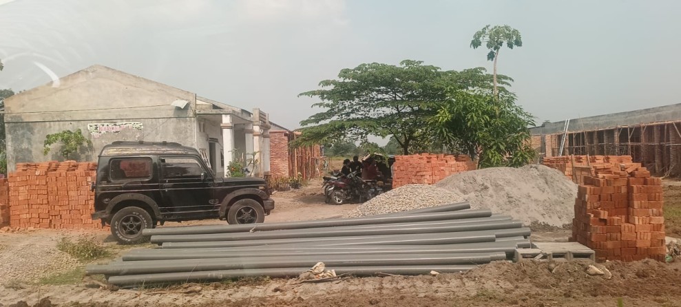 Sempat di Stop Satpol PP, Puluhan Bangunan Liar  di Binjai Timur Kembali Dibangun