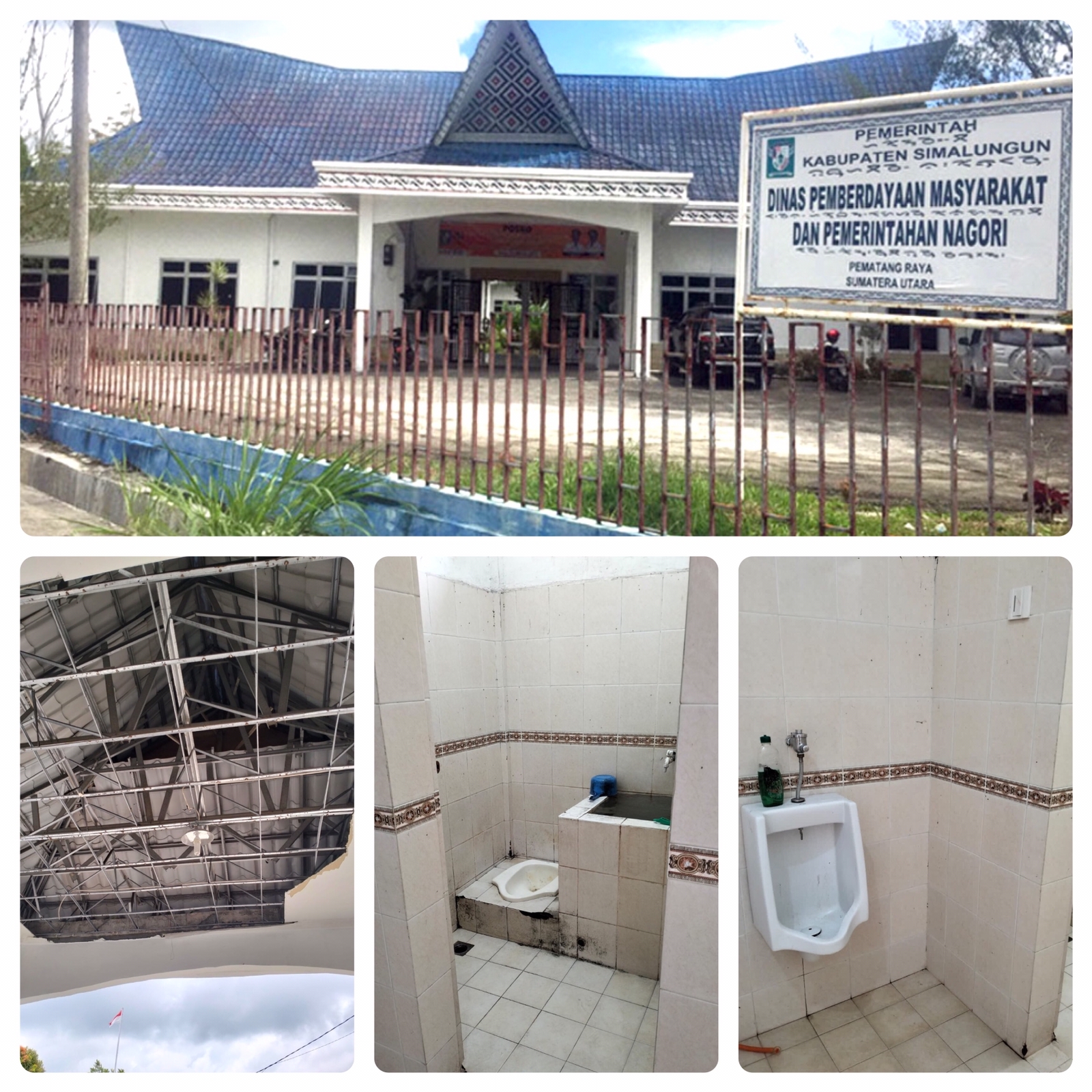 Plafon Rusak dan Toilet Disoroti, DPMPN Simalungun Pastikan Perbaiki TA 2023