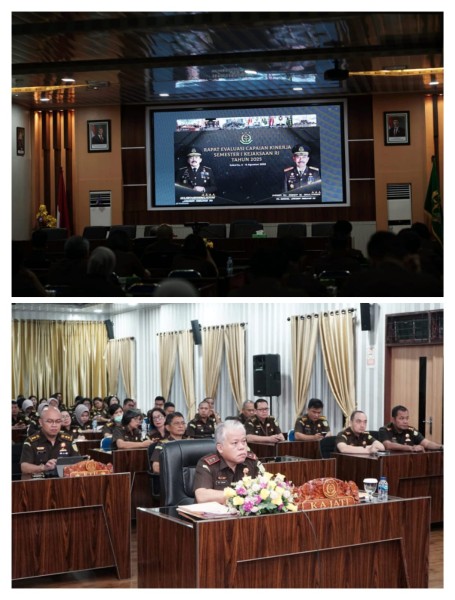 Jaksa Agung Buka Rapat Evaluasi Capaian Kinerja Kejaksaan Republik Indonesia Semester I Tahun 2025