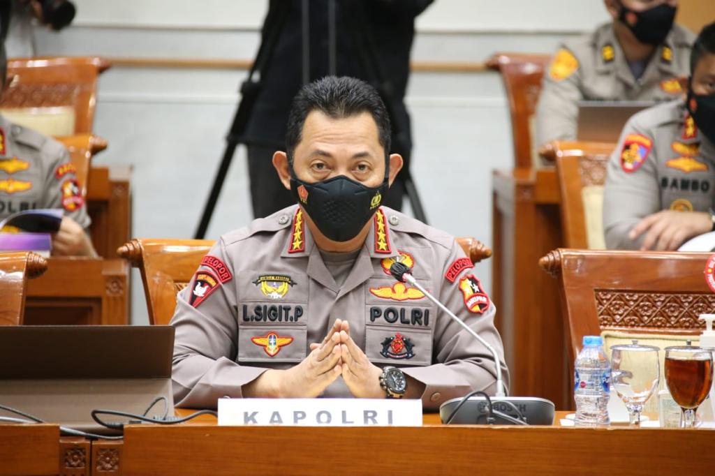 Implementasi 100 Hari Program Presisi, Kapolri: Kepercayaan dan Kepuasan Publik ke Polri Meningkat 