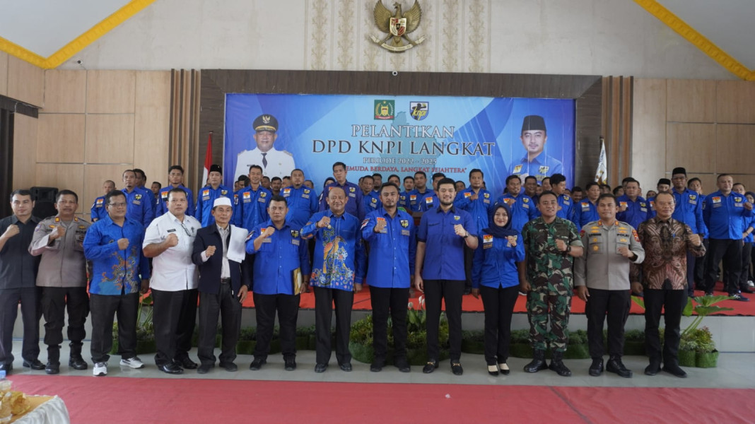 Rizky Yunanda Kembali Pimpin KNPI Langkat, Syah Afandin: Berikan Dampak Positif ke Pemuda
