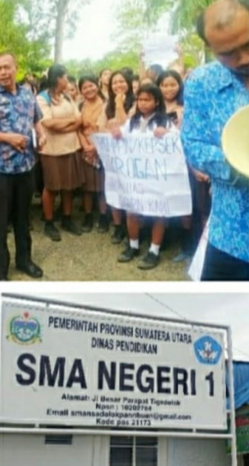 Ajak Murid Demo, Tiga Guru PNS SMA Negeri 1 Dolok Panribuan Kena Sanksi