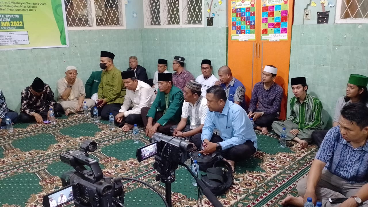Doa Munajat Washliyah Sumut Membangun Training Center dan Asrama Pelajar di Nisel
