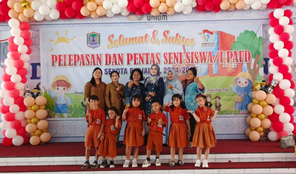 Semarak Menuju Pelepasan Dan Pentas Seni Siswa/i Paud Se Kota Binjai Tahun 2024 - 2025