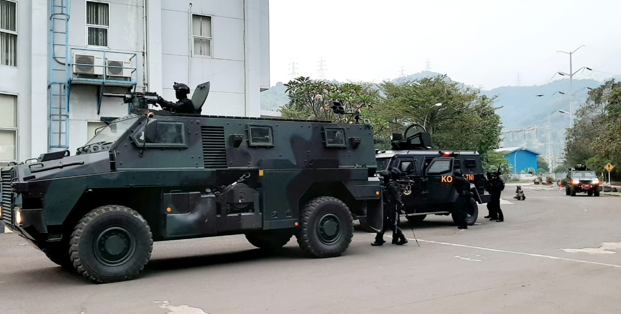 Komando Operasi Khusus TNI Gelar Latihan Penanggulangan Terorisme