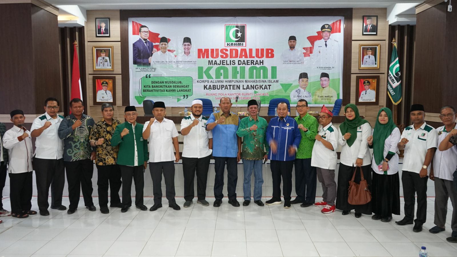 Plt Bupati Langkat Buka Musdalub KAHMI Langkat