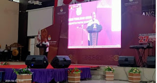 Bawaslu Pakpak Bharat Sampaikan Poin Penting Dalam Peluncuran Tahapan Pemilihan Bupati & Wabup