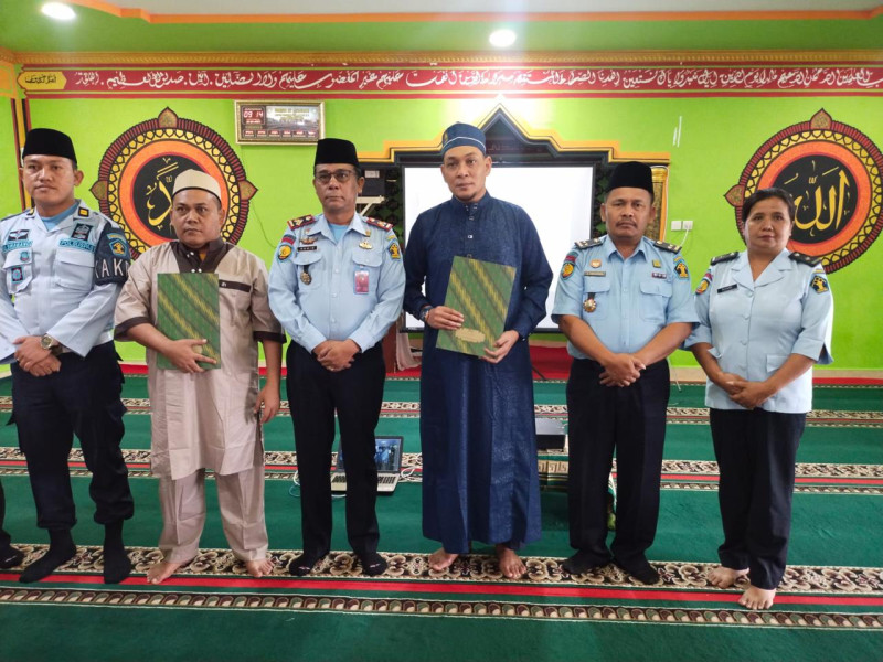 610 Warga Binaan Lapas Narkotika Kelas IIA Pematang Siantar Dapat Remisi Idul Fitri