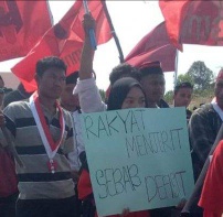 Menyoroti Kegagalan Infrastruktur, Mahasiswa Demo di Kantor Gubernur Kepri