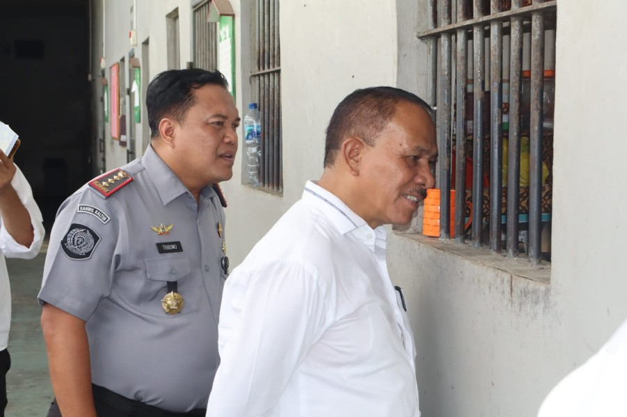 Kunjungan Anggota Komisi XIII DPR RI, Maruli Siahaan Akui Kagum Melihat Perubahan Lapas Pancur Batu