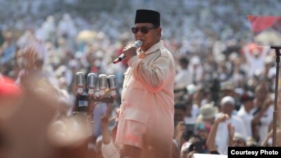 Pendukung Prabowo di Jawa Timur Makin Solid