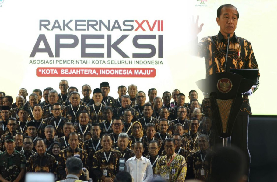 Presiden RI Buka   Rakernas APEKSI XVII, dr Susanti Setuju Kota Harus Green, Smart, dan Friendly