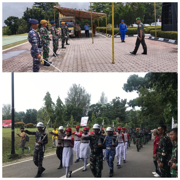 Latihan Paskibraka Dumai diawasi langsung Dandim 0320/Dumai