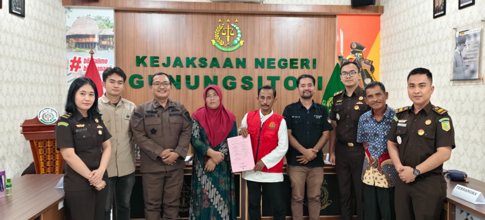 Korban Memaafkan Tersangka, Kejati Sumut Selesaikan Perkaranya dengan Pendekatan Humanis