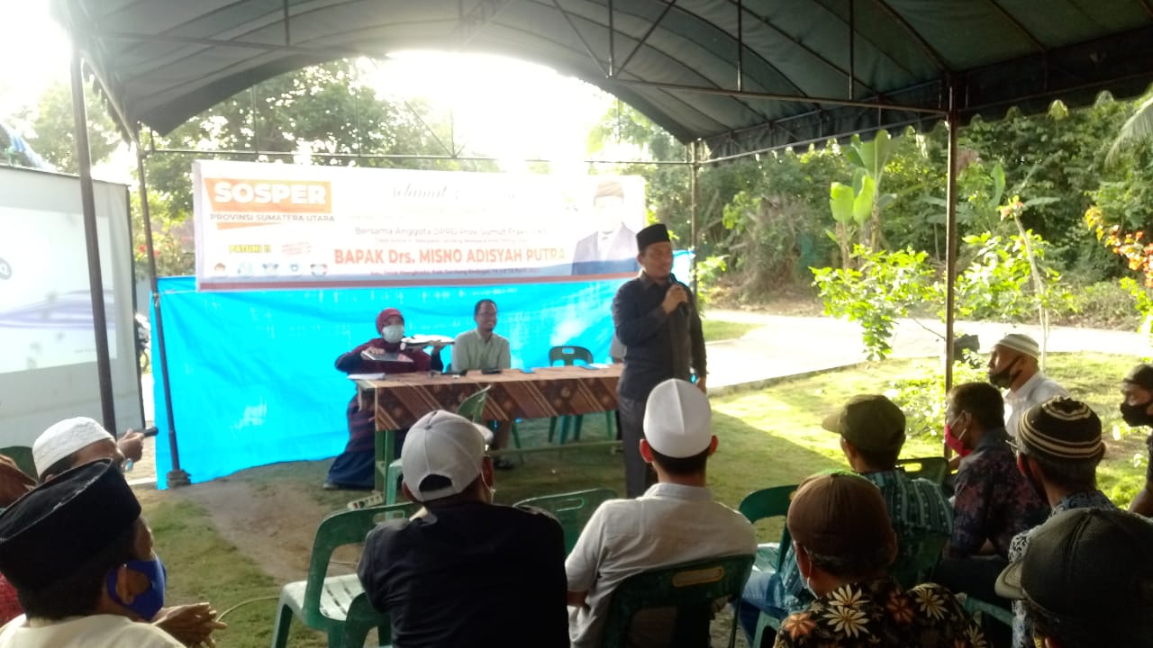 Sosialisasikan Perda Provsu No 3 Tahun 2019 Perlindungan  Perempuan dan Anak Tentang Kekerasan