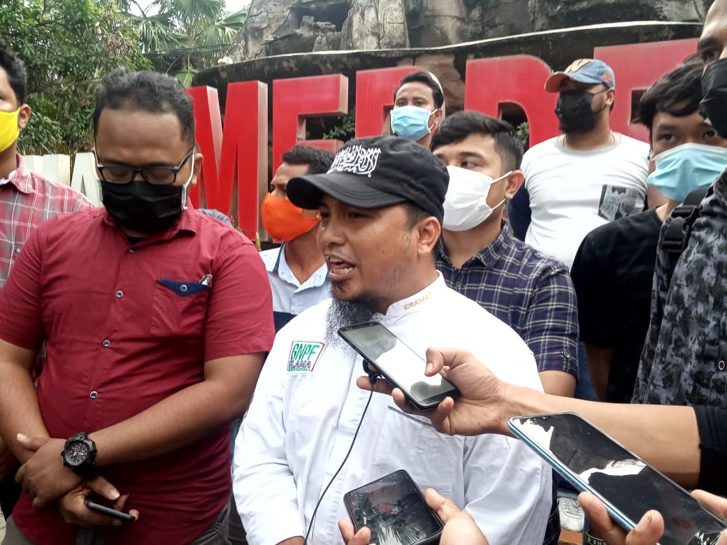 Ustad Sani Bersama Aliansi Penyalamat Umat dan Generasi Bansa Terhadap Narkoba.