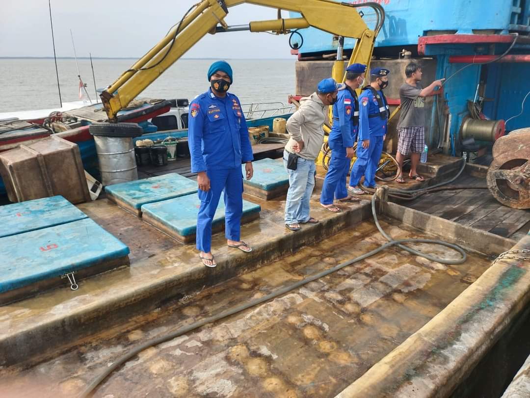 Satpolairud Polda Sumut melaksanakan Patroli di perairan Labuhanbatu Utara