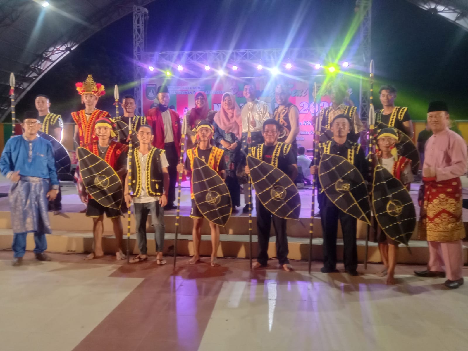Wali Kota Dumai H. Paisal Melaunching Panggung Seni Budaya Nusantara 2022