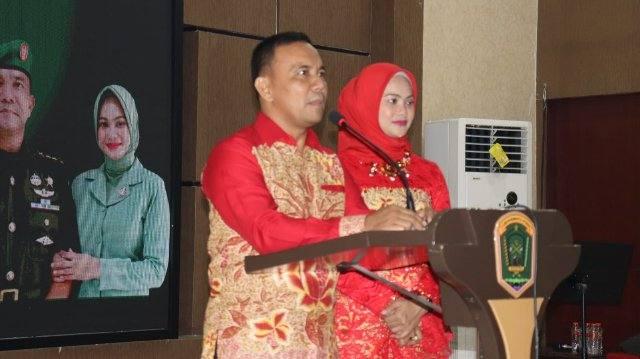 Pemkab Labura membuat acara khusus Pisah Sambut Dandim 0209/LB