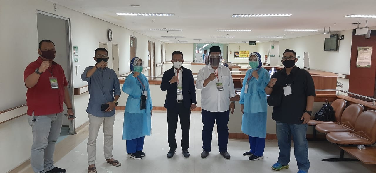 Hendri Sandra- Amrizal Ikuti Persyaratan Medikal Cek Up Di Ajang Pencalonan Pilkada