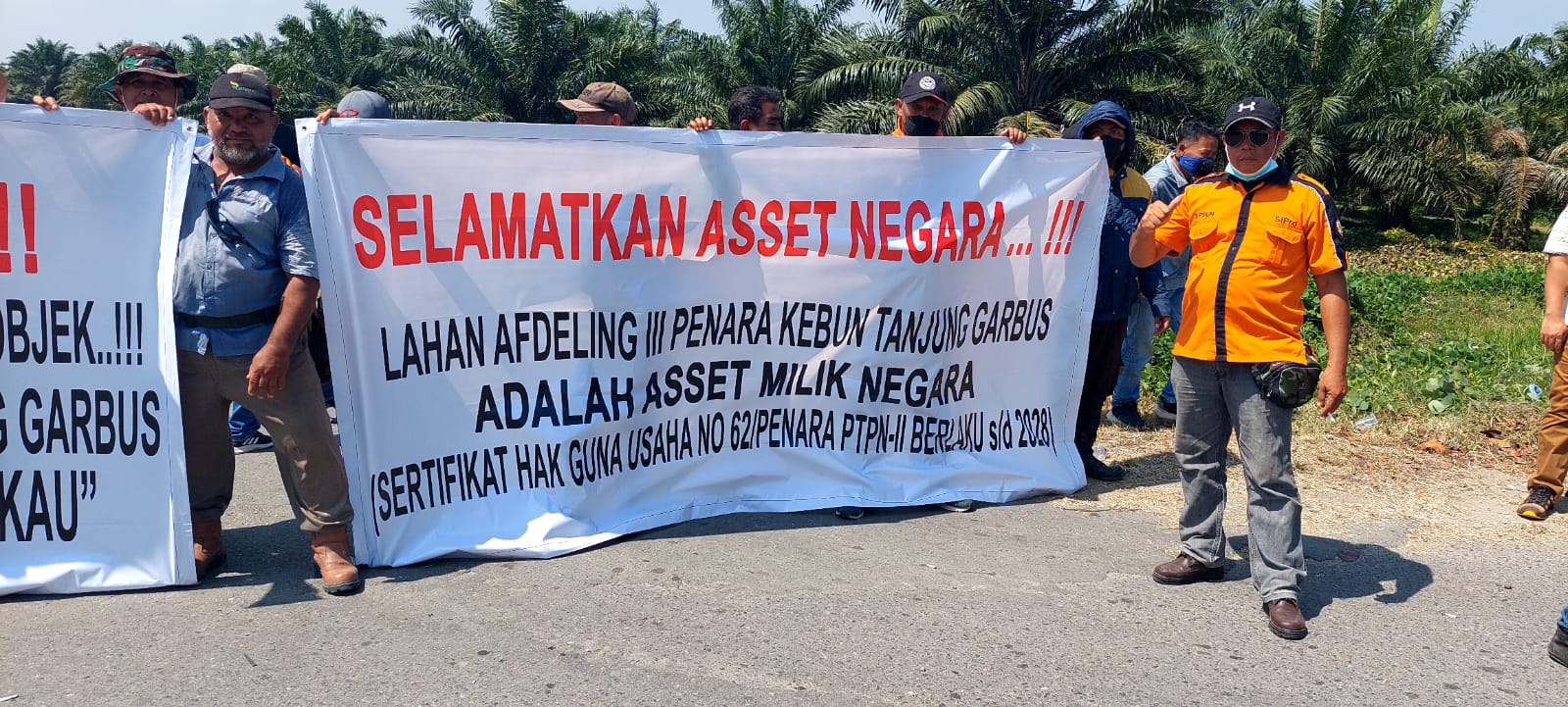 PTPN-2 Pertahankan HGU 62 Penara Kebun Tanjung Garbus,Desa Penara Kebun,Kecamatan Tanjung Morawa