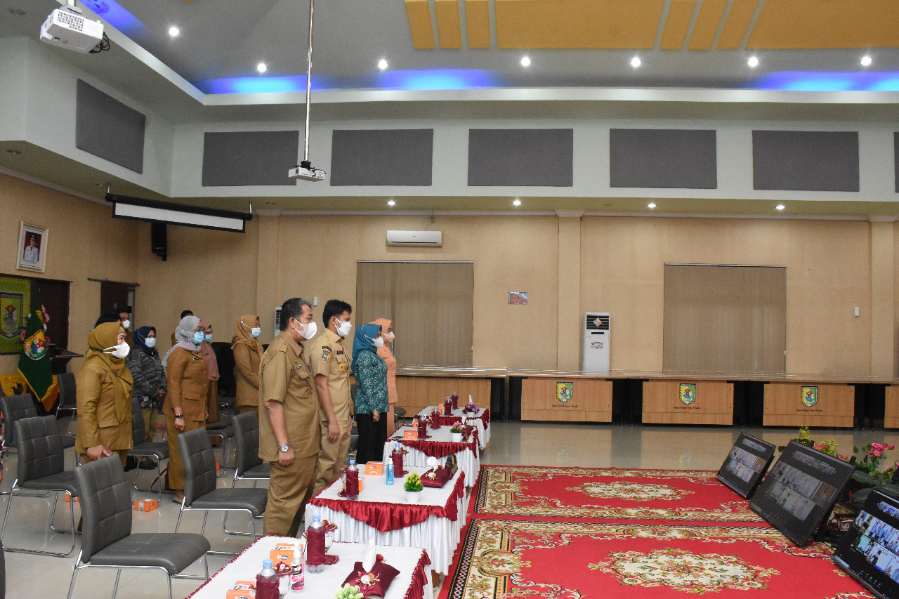 HUT KE-71 Kodam I BB, Kodim 0204/DS Bersama Polres dan  Pemko Tebing-Tinggi Gelar Vaksinasi