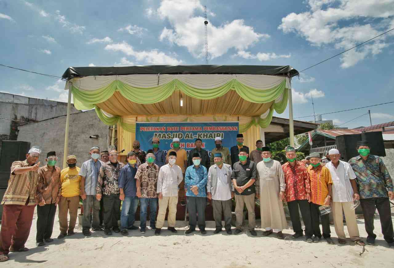Pemko Medan Sambut Baik dan Apresiasi Peletakan Batu Pertama Masjid Al Khair