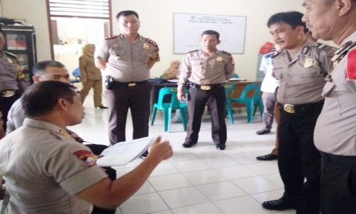 Tim Mabes Polri Cek Kesiapan Polres Binjai Jelang Pilkada 2018