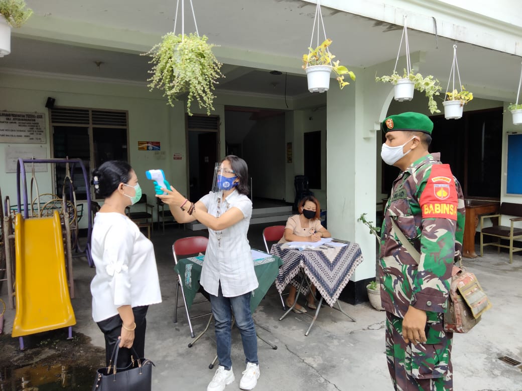 Serma Yudhi: Ciptakan Situasi Aman dan Kondusif, Prokes Ibadah di Gereja Merupakan Tanggung Jawab