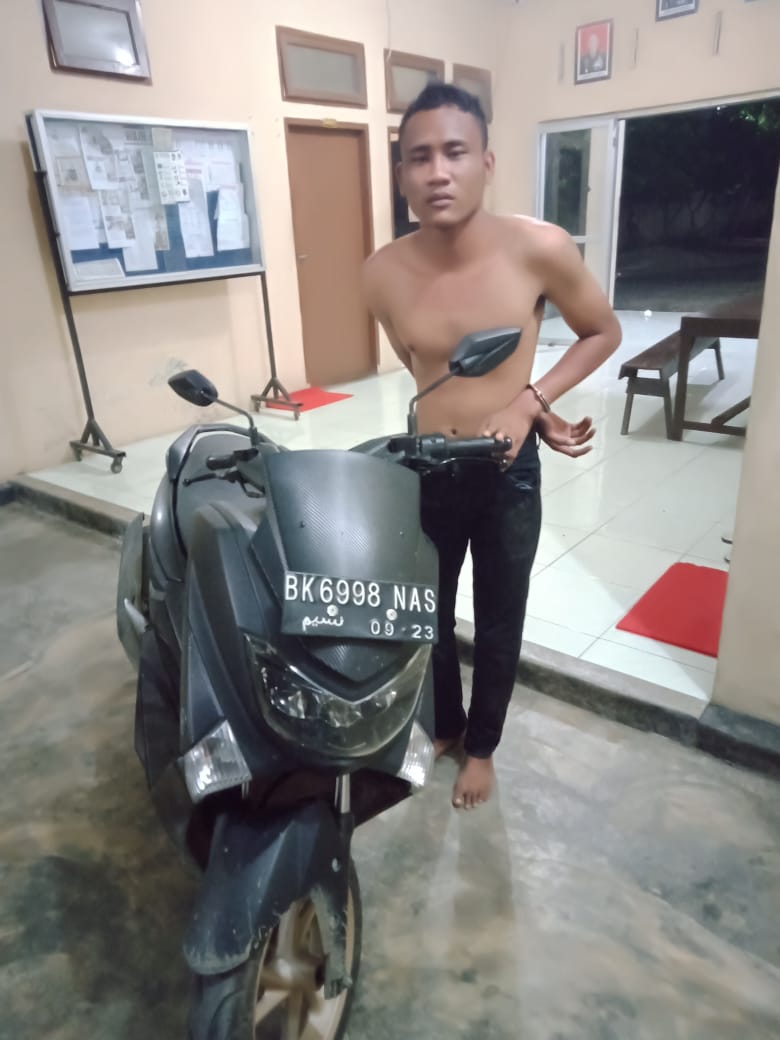 Petik Yamaha N-max, Warga  Aceh Singkil Nyaris di Massa