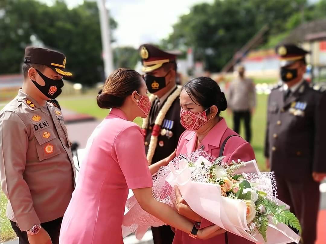 Kapolres Labuhanbatu Pimpin Pelepasan Purna Bhakti Purnawirawan POLRI