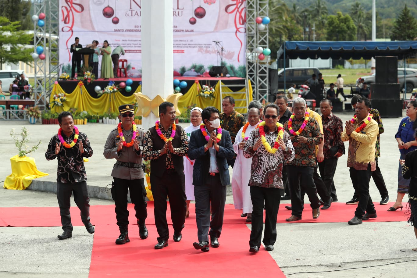 Perayaan Natal dan Tahun Baru St. Vinsensius Dan St. Yosef Salak  Berlangsung Meriah