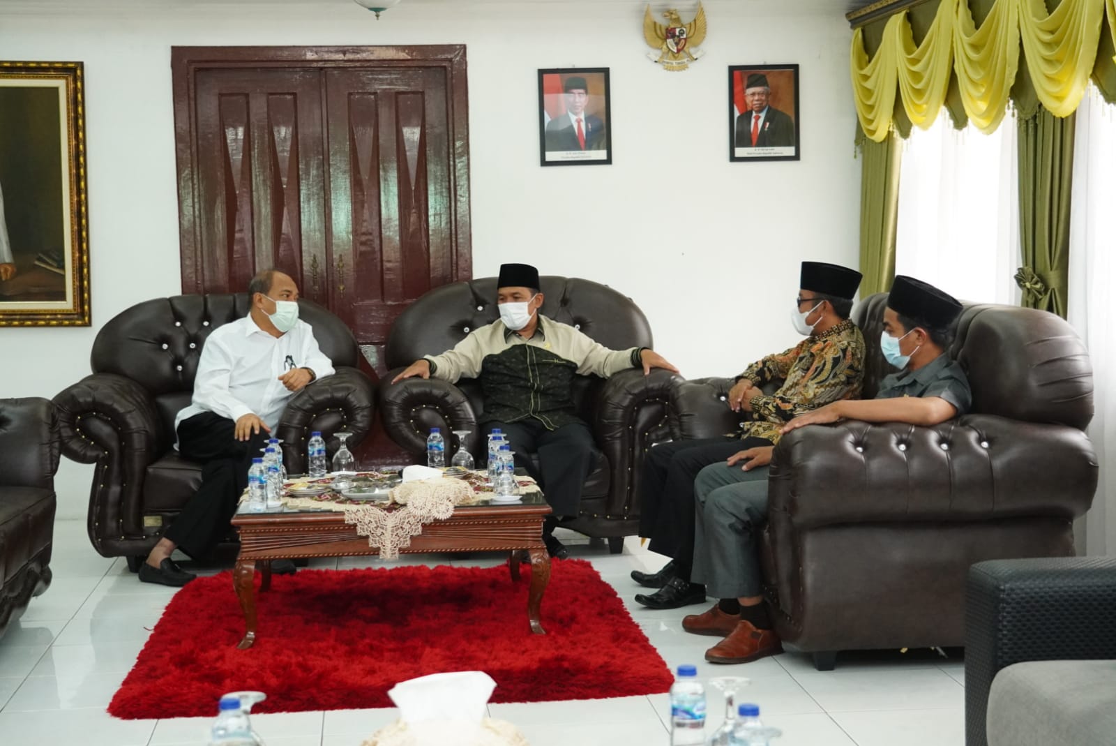 Walikota Tebing Tinggi  Terima Audensi Anggota  DPRD Sumut Fraksi PKS H. Hanafi, LC