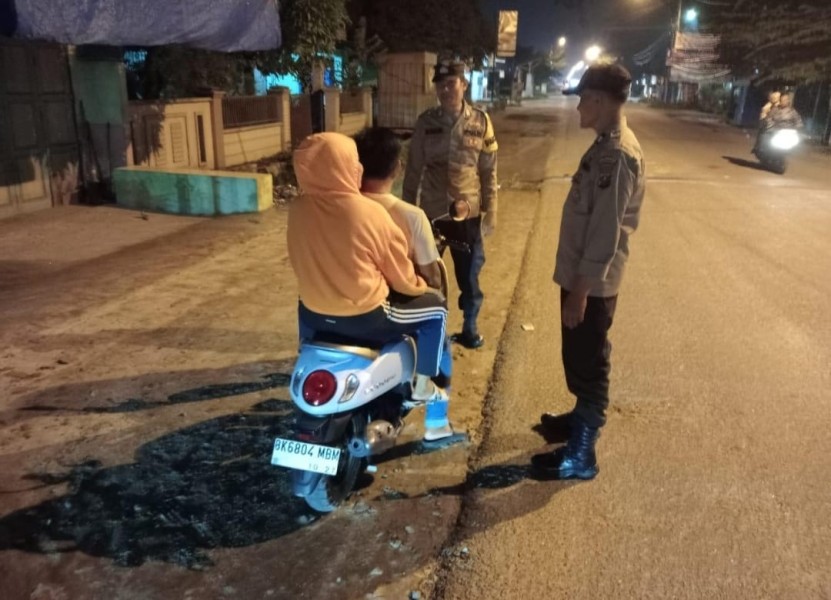 Patroli Blue Light Polresta Deli Serdang Cegah Aksi Kriminalitas