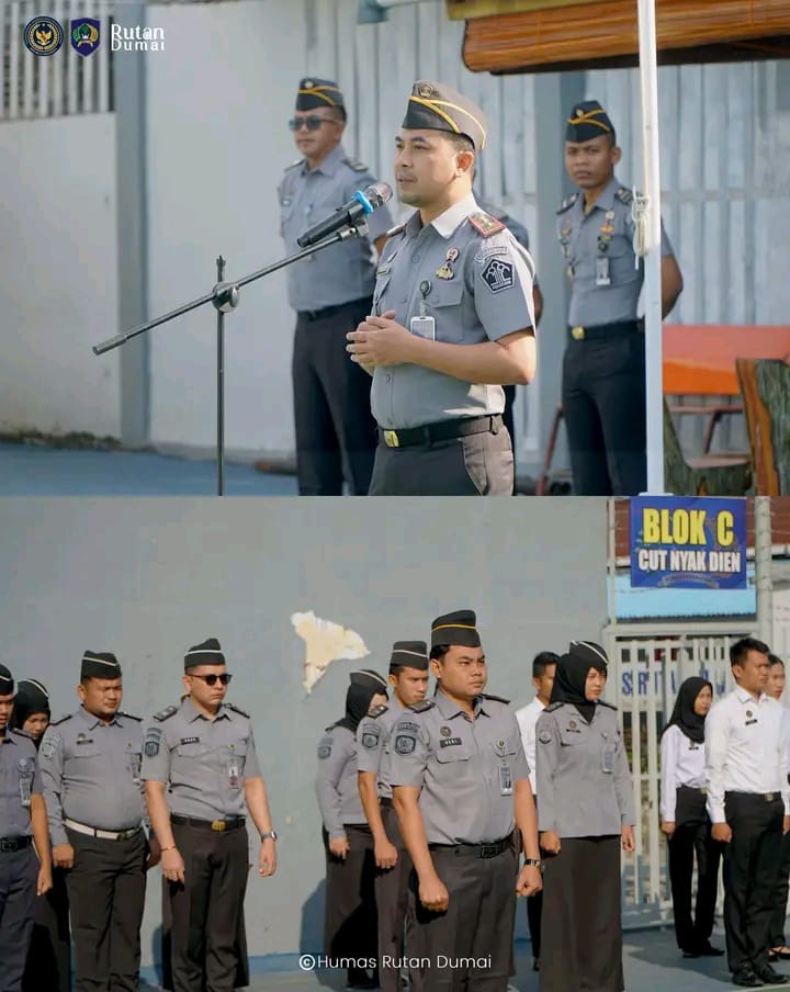 Pimpin Apel Pagi, Karutan Dumai Tekankan Pentingnya Kebersihan, Kepedulian Lingkungan, dan Integritas