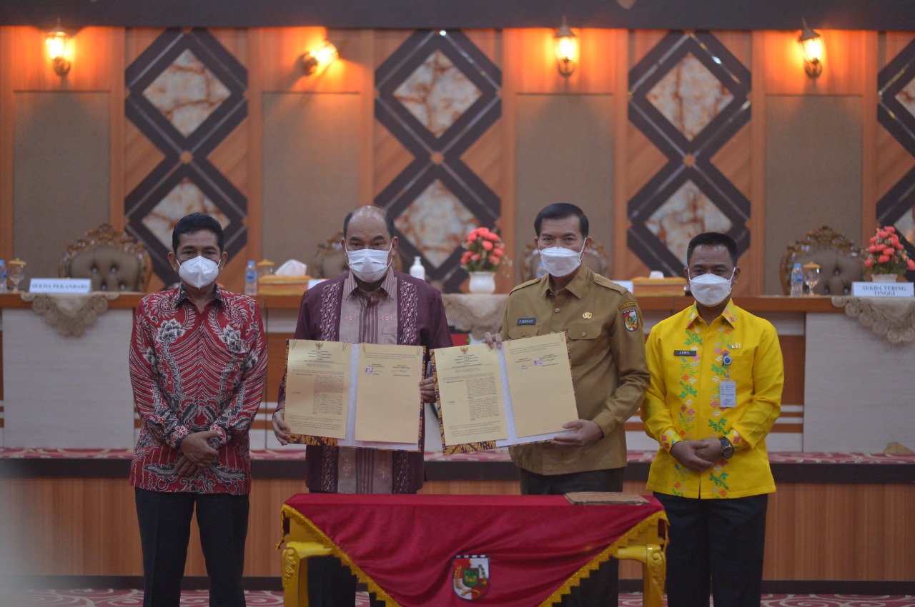 Pemko Tebing Tinggi  dan Pemko Pekan Baru Jalin Kerjasama