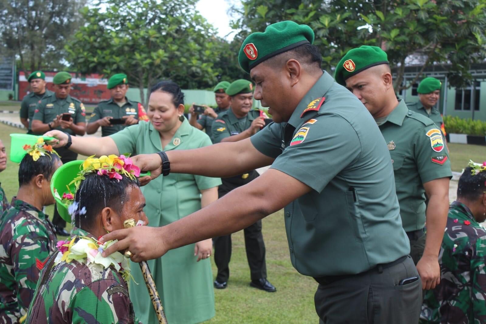 Korps Raport Tradisi Masuk Satuan Kodim 0207/Simalungun