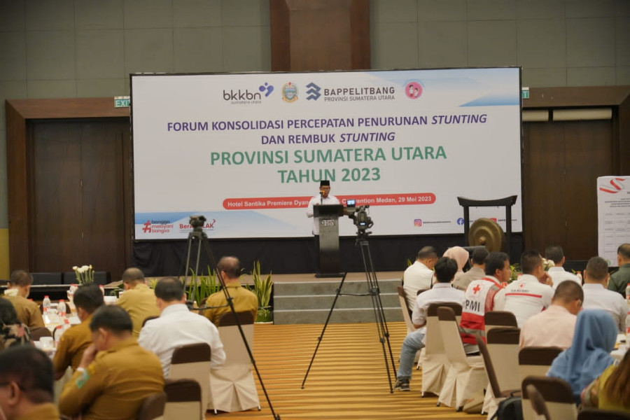 Tekan Angka Stunting Pemkab Pakapk Bharat Ajak Peran Seluruh Elemen Masyarakat