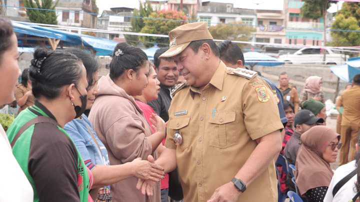 Korban Kebakaran Pasar Sidikalang Apresiasi Respons Cepat Pemkab Dairi